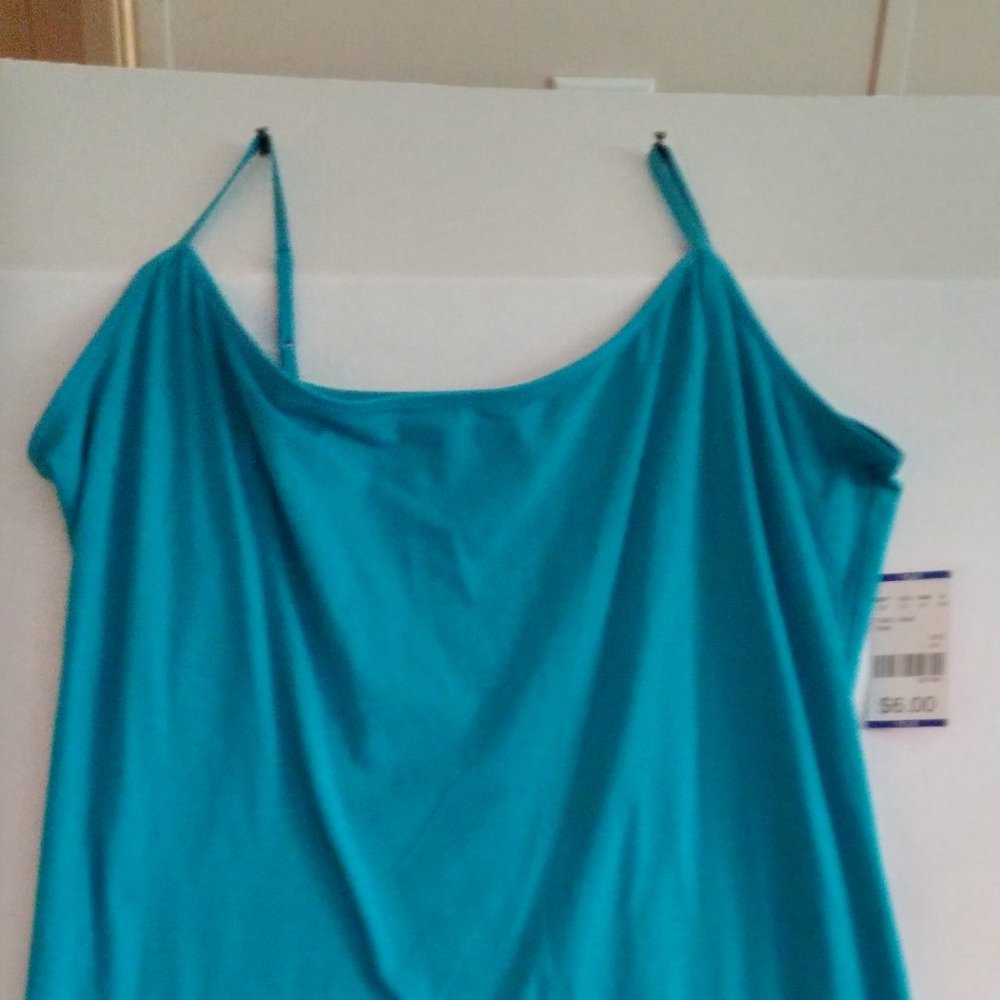 Brand mix&co. Size 1X Turq color. NWT
